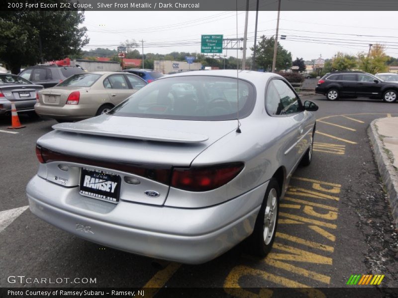 Silver Frost Metallic / Dark Charcoal 2003 Ford Escort ZX2 Coupe