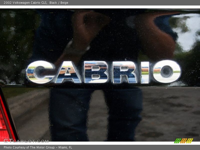 Black / Beige 2002 Volkswagen Cabrio GLS