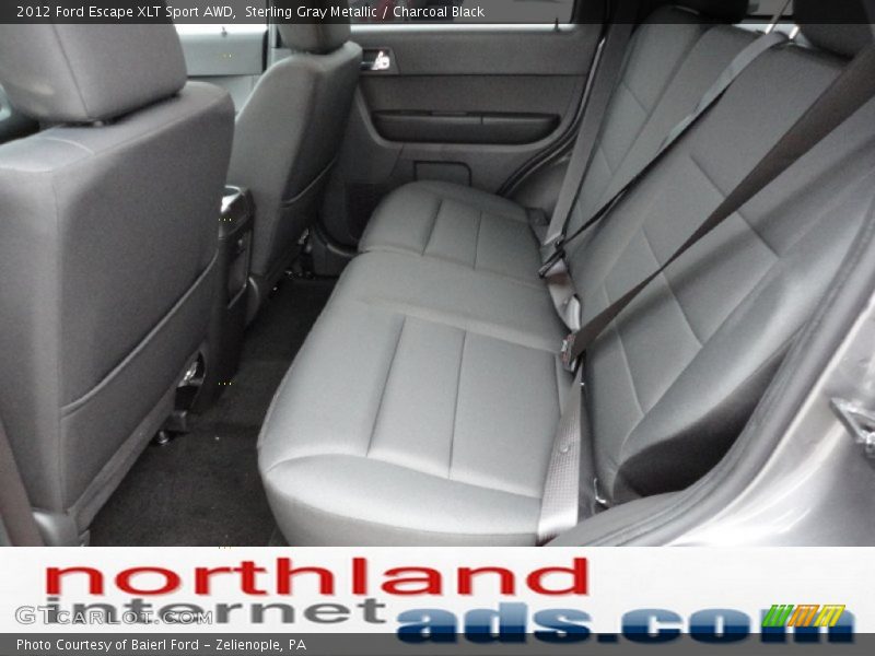 Sterling Gray Metallic / Charcoal Black 2012 Ford Escape XLT Sport AWD
