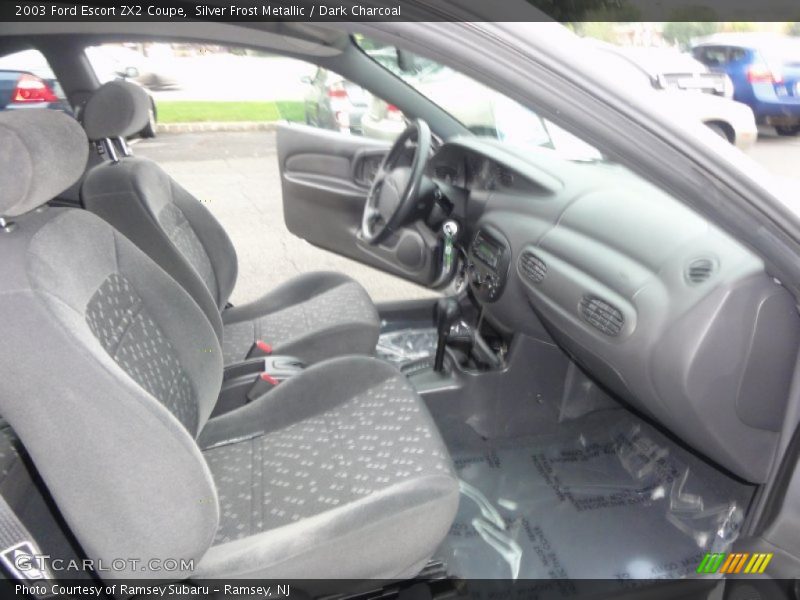  2003 Escort ZX2 Coupe Dark Charcoal Interior