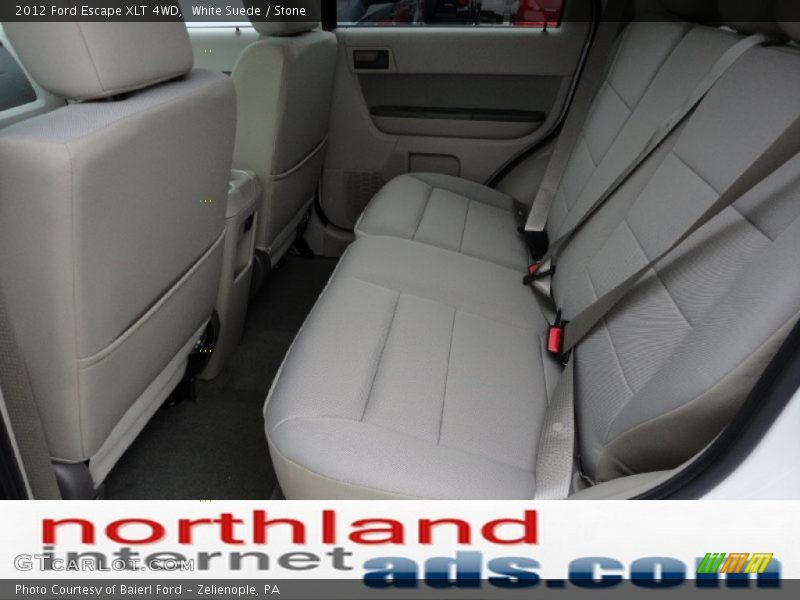 White Suede / Stone 2012 Ford Escape XLT 4WD