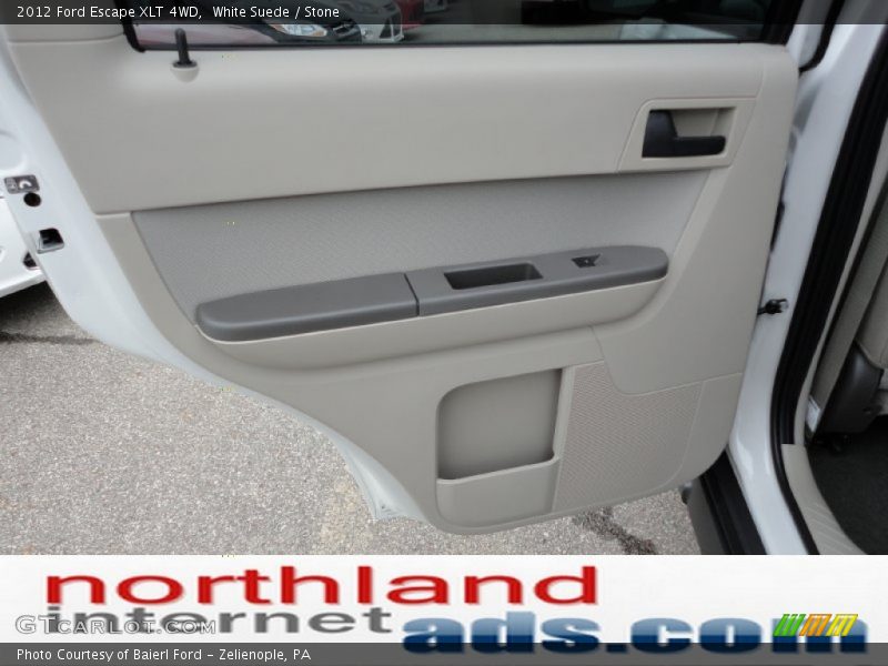 White Suede / Stone 2012 Ford Escape XLT 4WD
