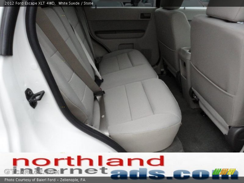 White Suede / Stone 2012 Ford Escape XLT 4WD