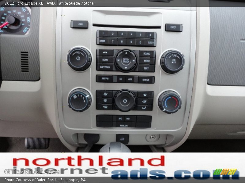 White Suede / Stone 2012 Ford Escape XLT 4WD