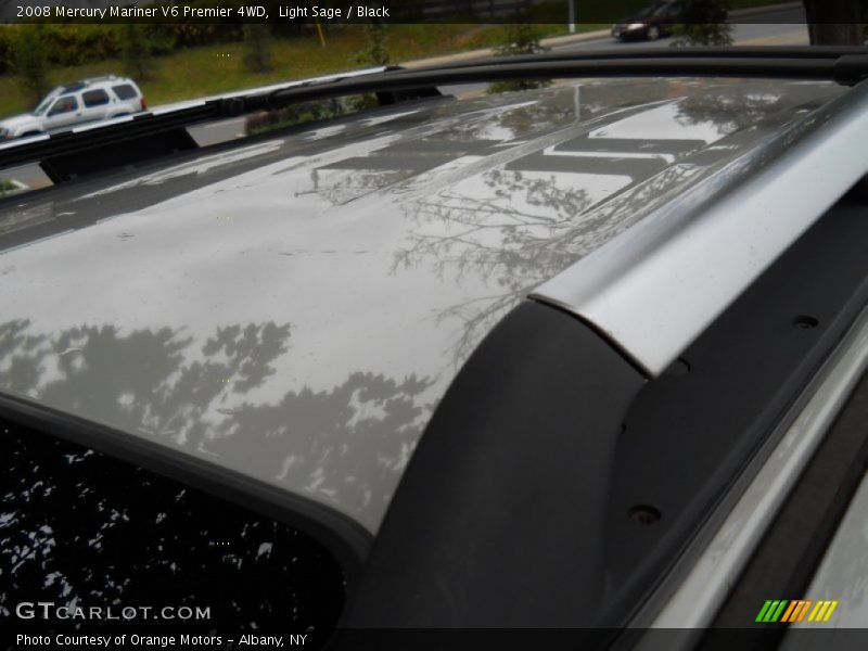 Light Sage / Black 2008 Mercury Mariner V6 Premier 4WD