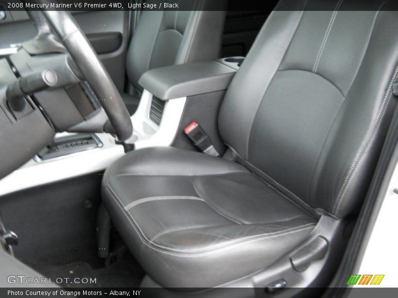 Light Sage / Black 2008 Mercury Mariner V6 Premier 4WD
