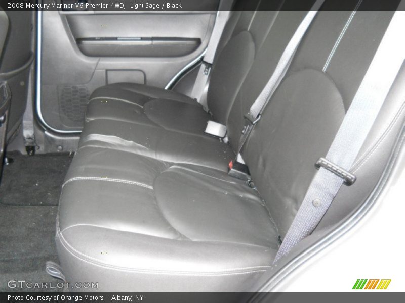 Light Sage / Black 2008 Mercury Mariner V6 Premier 4WD