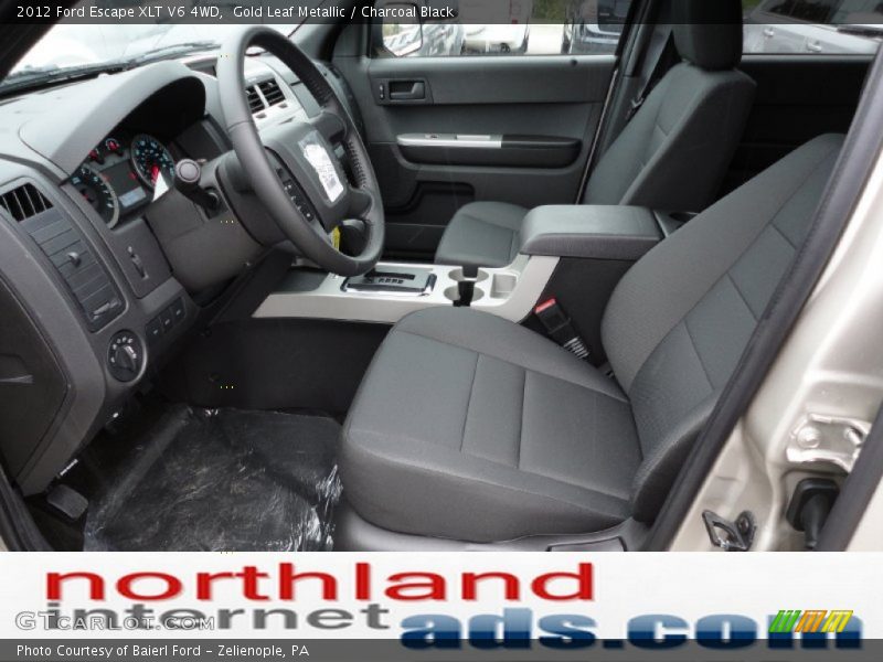 Gold Leaf Metallic / Charcoal Black 2012 Ford Escape XLT V6 4WD