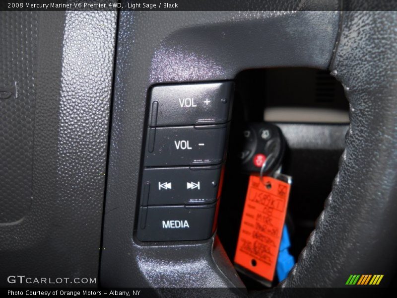 Light Sage / Black 2008 Mercury Mariner V6 Premier 4WD