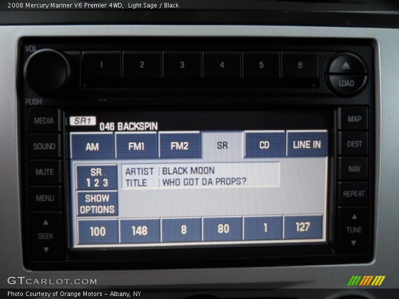 Light Sage / Black 2008 Mercury Mariner V6 Premier 4WD