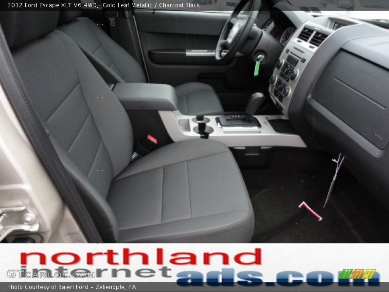 Gold Leaf Metallic / Charcoal Black 2012 Ford Escape XLT V6 4WD