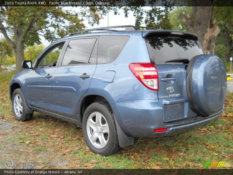 Pacific Blue Metallic / Dark Charcoal 2009 Toyota RAV4 4WD