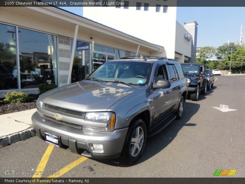 Graystone Metallic / Light Gray 2005 Chevrolet TrailBlazer LT 4x4