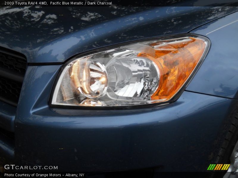 Pacific Blue Metallic / Dark Charcoal 2009 Toyota RAV4 4WD