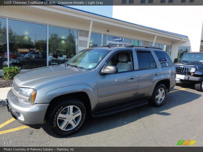 Graystone Metallic / Light Gray 2005 Chevrolet TrailBlazer LT 4x4