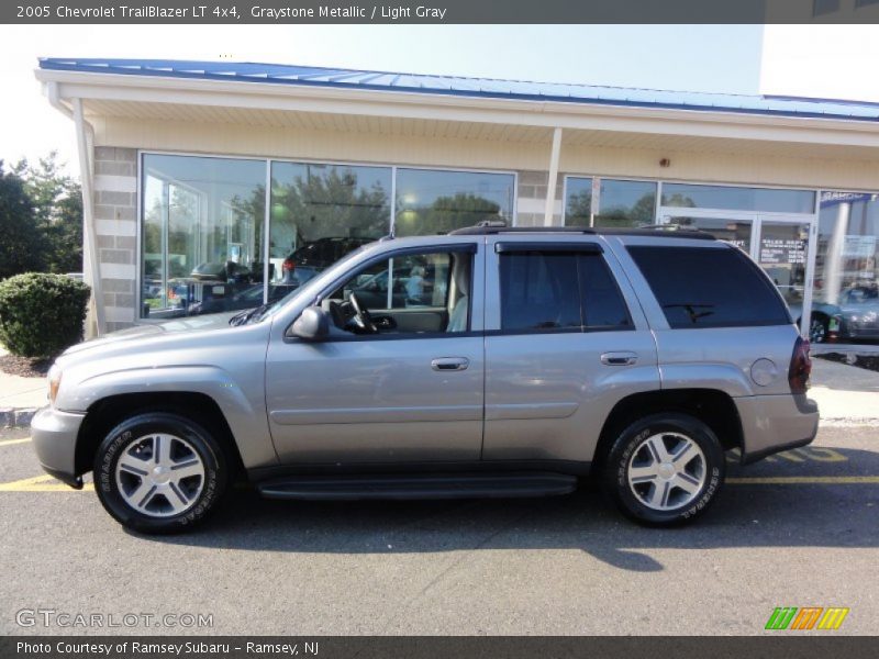 Graystone Metallic / Light Gray 2005 Chevrolet TrailBlazer LT 4x4