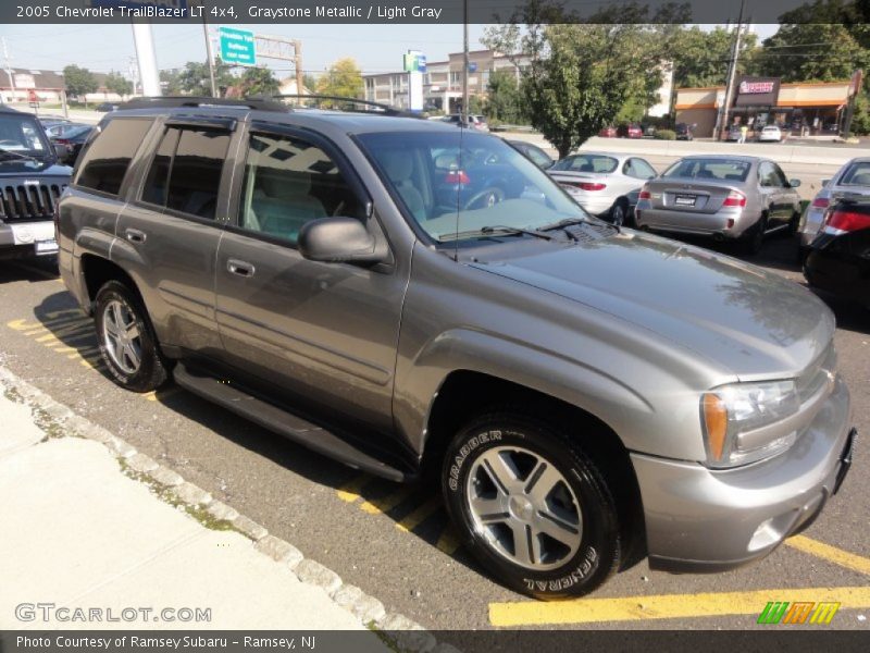 Graystone Metallic / Light Gray 2005 Chevrolet TrailBlazer LT 4x4