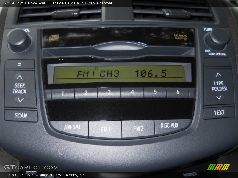 Pacific Blue Metallic / Dark Charcoal 2009 Toyota RAV4 4WD