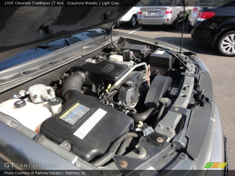 Graystone Metallic / Light Gray 2005 Chevrolet TrailBlazer LT 4x4