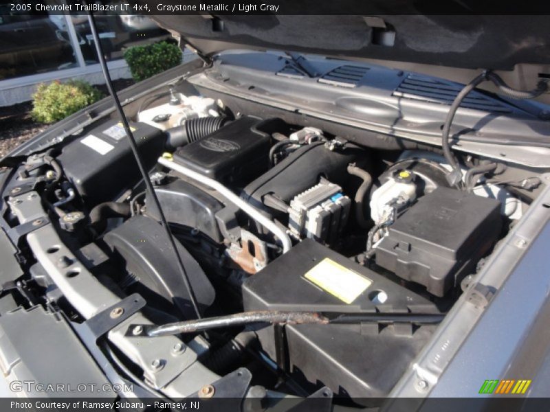 Graystone Metallic / Light Gray 2005 Chevrolet TrailBlazer LT 4x4