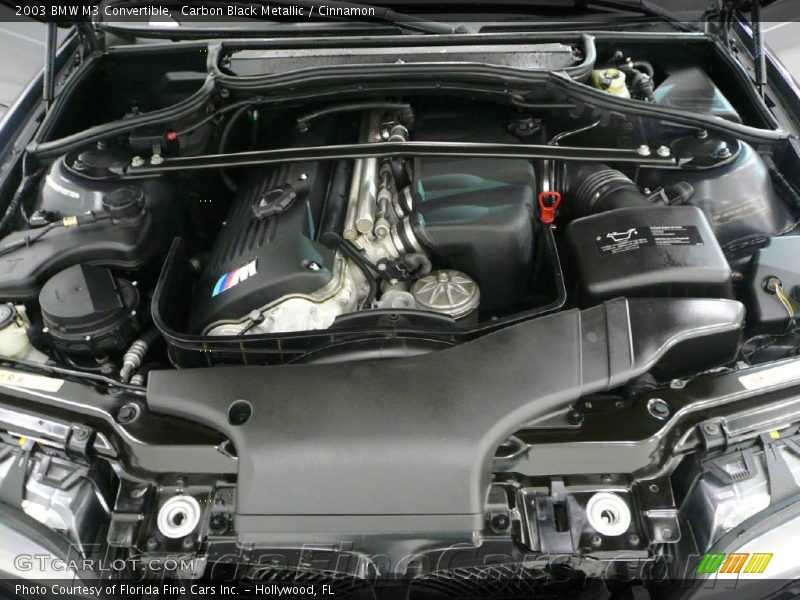 Carbon Black Metallic / Cinnamon 2003 BMW M3 Convertible