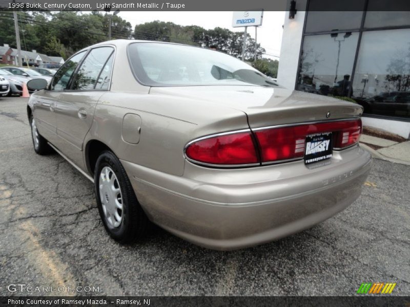 Light Sandrift Metallic / Taupe 1998 Buick Century Custom