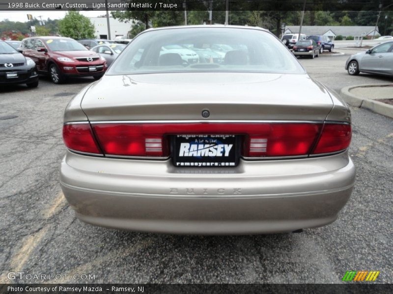 Light Sandrift Metallic / Taupe 1998 Buick Century Custom