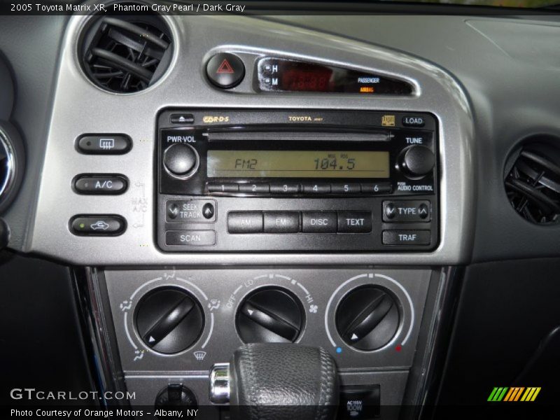 Phantom Gray Pearl / Dark Gray 2005 Toyota Matrix XR