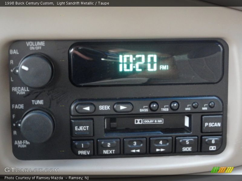 Light Sandrift Metallic / Taupe 1998 Buick Century Custom