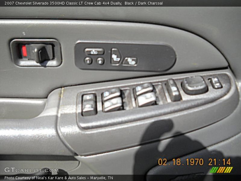 Black / Dark Charcoal 2007 Chevrolet Silverado 3500HD Classic LT Crew Cab 4x4 Dually
