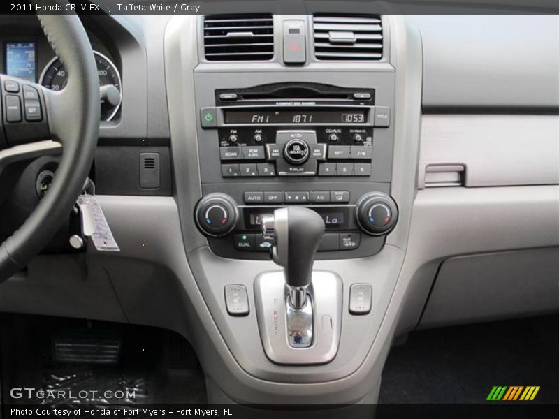 Taffeta White / Gray 2011 Honda CR-V EX-L