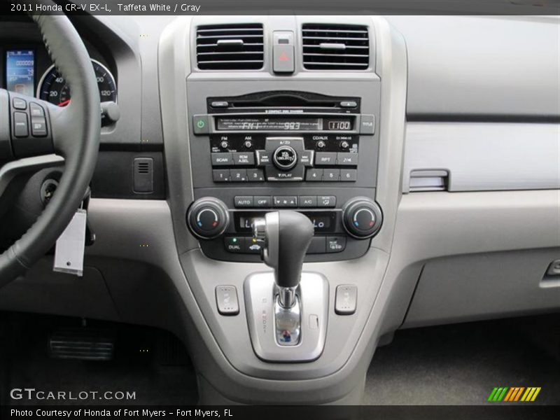 Taffeta White / Gray 2011 Honda CR-V EX-L