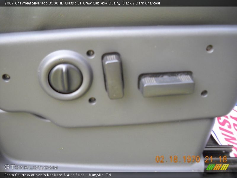 Black / Dark Charcoal 2007 Chevrolet Silverado 3500HD Classic LT Crew Cab 4x4 Dually