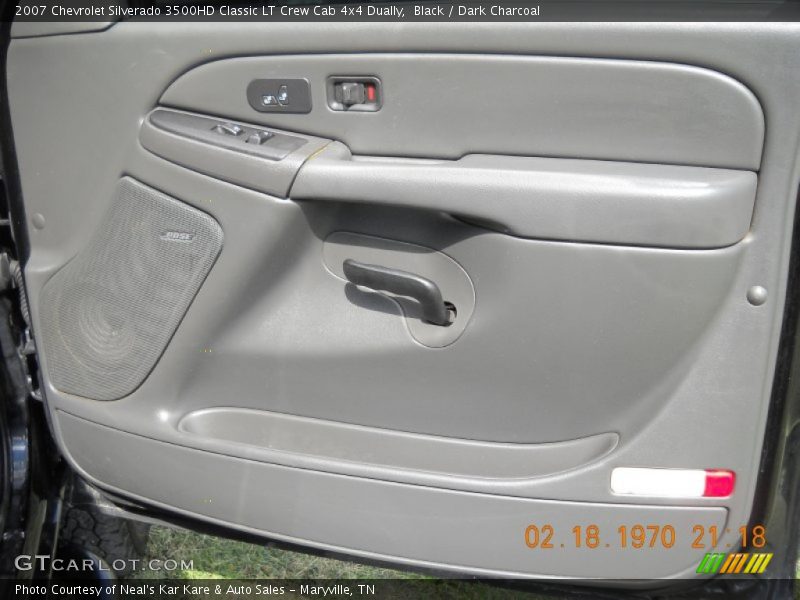 Black / Dark Charcoal 2007 Chevrolet Silverado 3500HD Classic LT Crew Cab 4x4 Dually