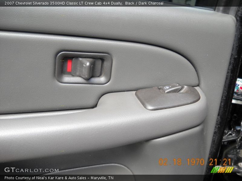 Black / Dark Charcoal 2007 Chevrolet Silverado 3500HD Classic LT Crew Cab 4x4 Dually