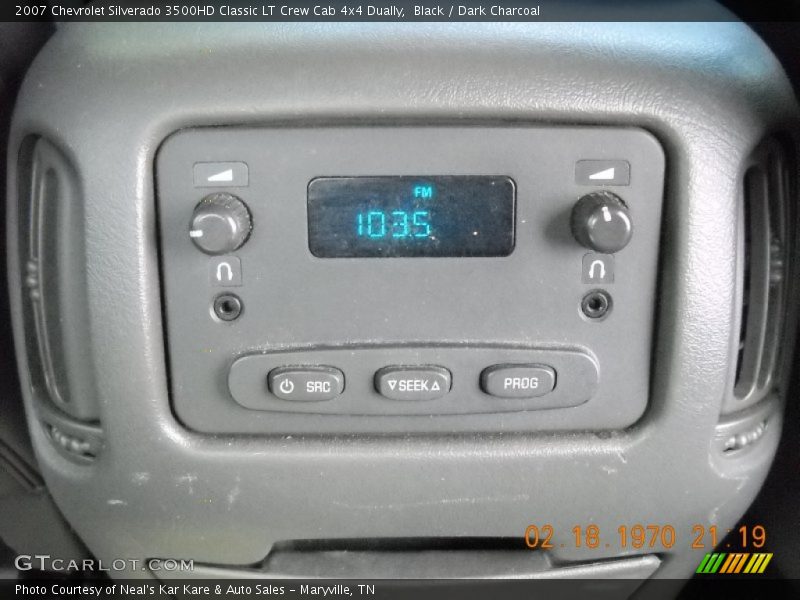 Black / Dark Charcoal 2007 Chevrolet Silverado 3500HD Classic LT Crew Cab 4x4 Dually