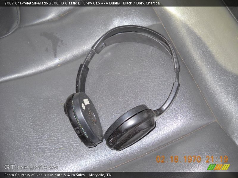 Black / Dark Charcoal 2007 Chevrolet Silverado 3500HD Classic LT Crew Cab 4x4 Dually