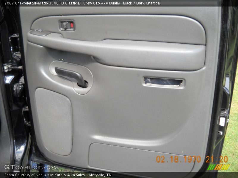 Black / Dark Charcoal 2007 Chevrolet Silverado 3500HD Classic LT Crew Cab 4x4 Dually