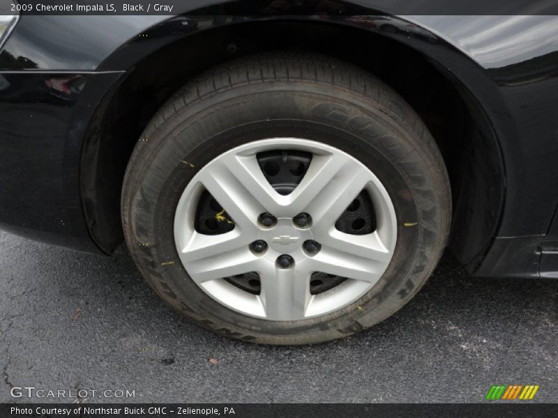 Black / Gray 2009 Chevrolet Impala LS