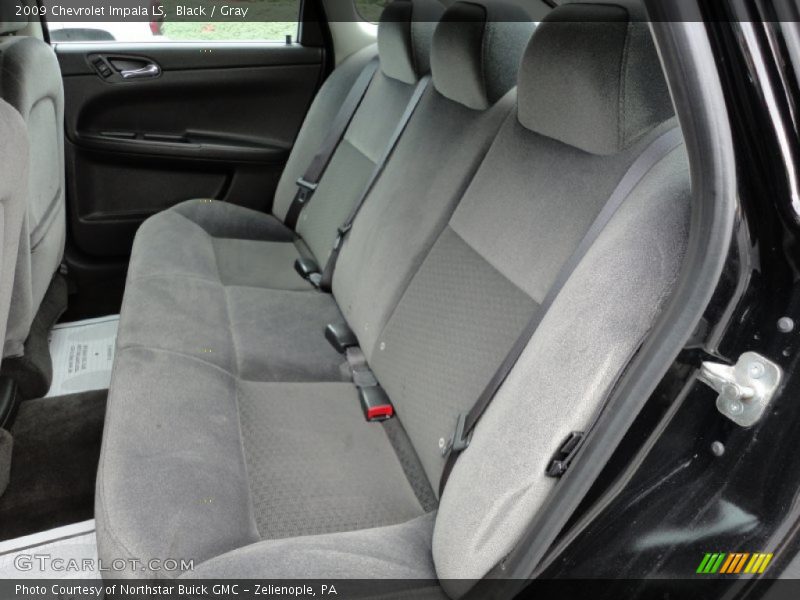 Black / Gray 2009 Chevrolet Impala LS