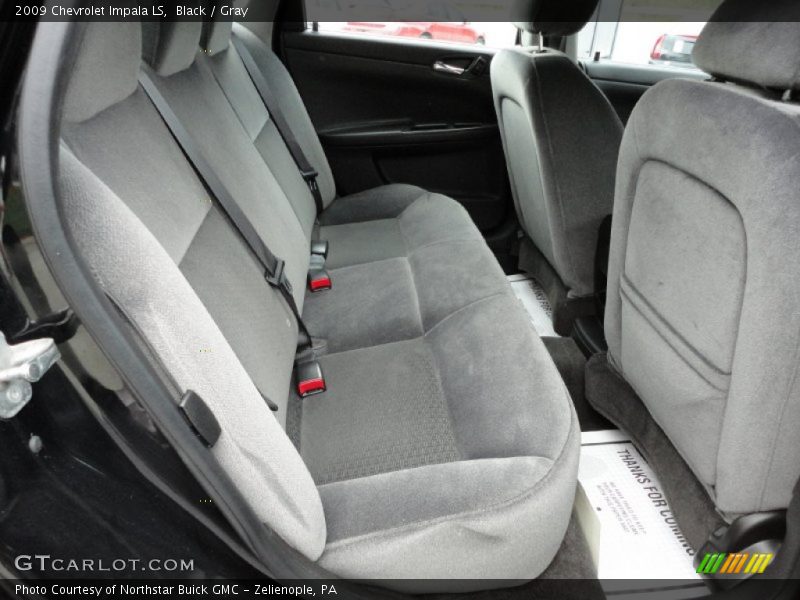 Black / Gray 2009 Chevrolet Impala LS