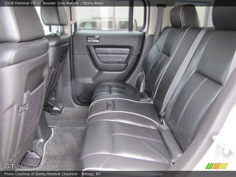 Boulder Gray Metallic / Ebony Black 2008 Hummer H3 X