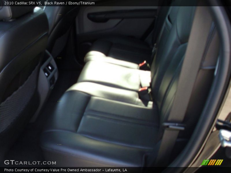 Black Raven / Ebony/Titanium 2010 Cadillac SRX V6