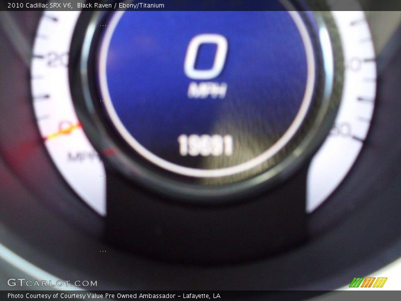 Black Raven / Ebony/Titanium 2010 Cadillac SRX V6