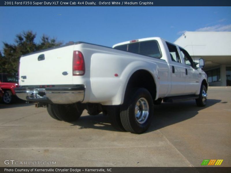  2001 F350 Super Duty XLT Crew Cab 4x4 Dually Oxford White