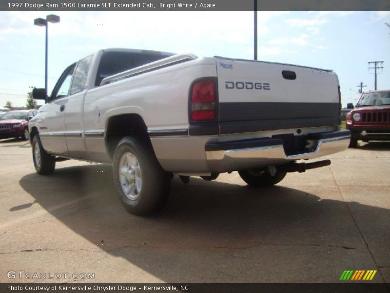 Bright White / Agate 1997 Dodge Ram 1500 Laramie SLT Extended Cab