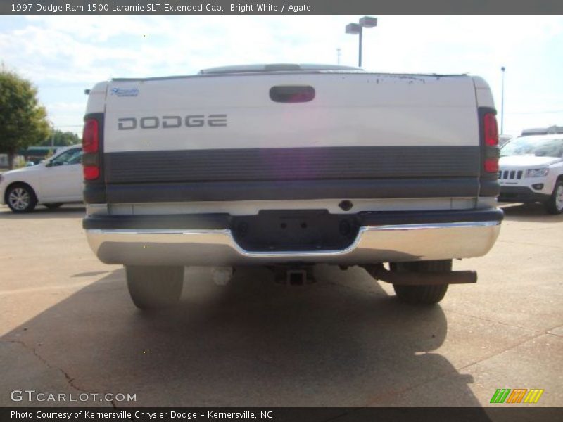 Bright White / Agate 1997 Dodge Ram 1500 Laramie SLT Extended Cab