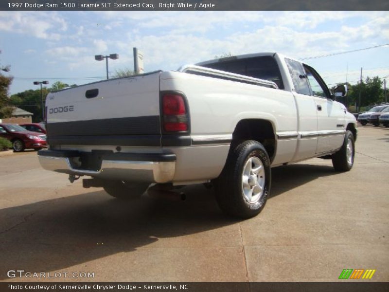 Bright White / Agate 1997 Dodge Ram 1500 Laramie SLT Extended Cab