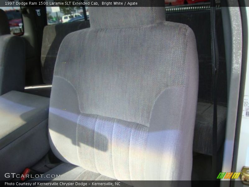 Bright White / Agate 1997 Dodge Ram 1500 Laramie SLT Extended Cab