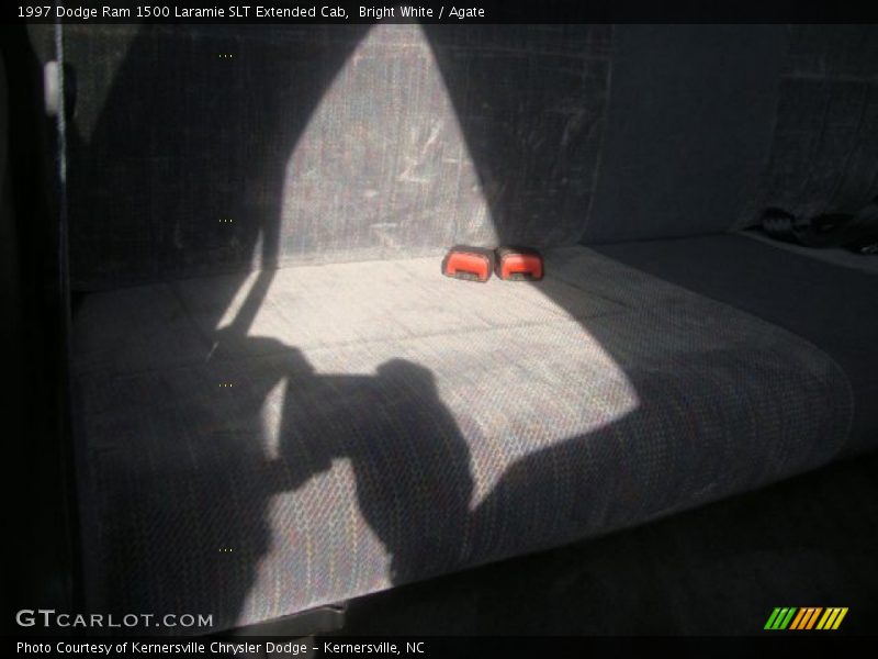 Bright White / Agate 1997 Dodge Ram 1500 Laramie SLT Extended Cab